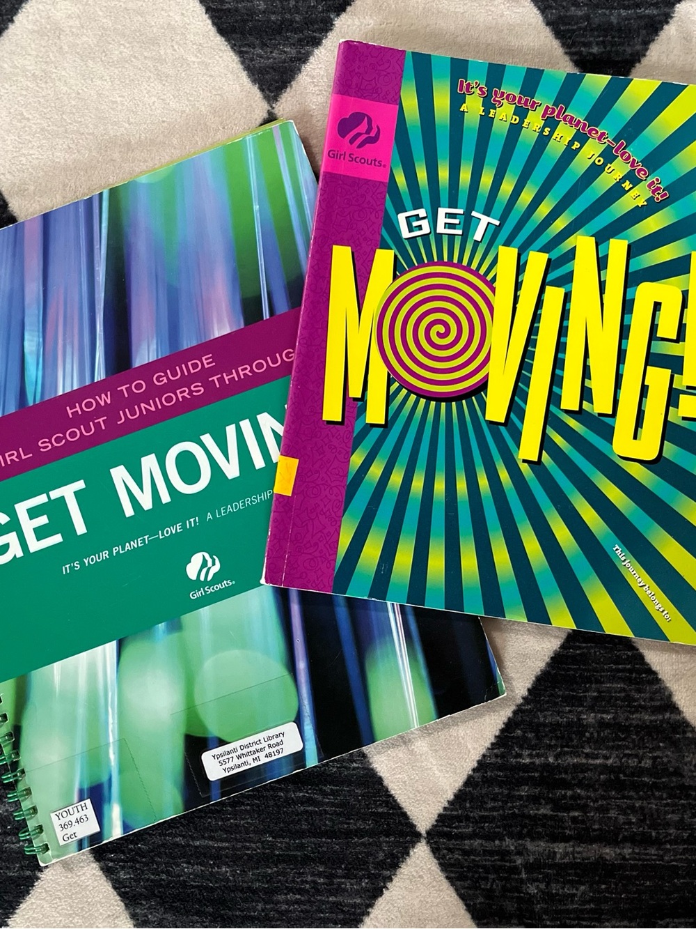 Girl Scouts "Get Moving" Activity Guides - Juniors